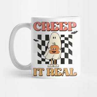 Creep it Real Ghost Halloween Mug